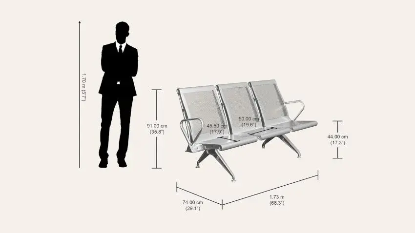 Thumbnail: Godrej Traverse Public Waiting Lounge Seating