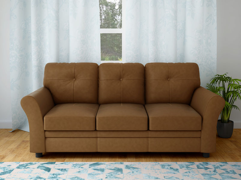 Thumbnail: Godrej Orlando Sofa Set 3 Seater