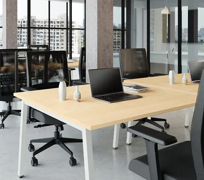 Thumbnail: Godrej Flow Double Sided Workdesk