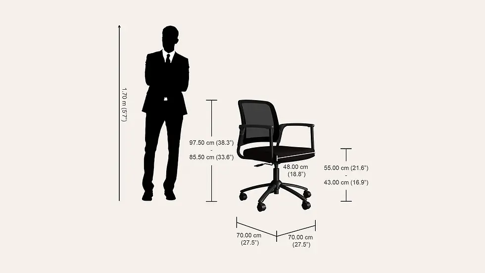 Thumbnail: Godrej Relax Revolving Chair