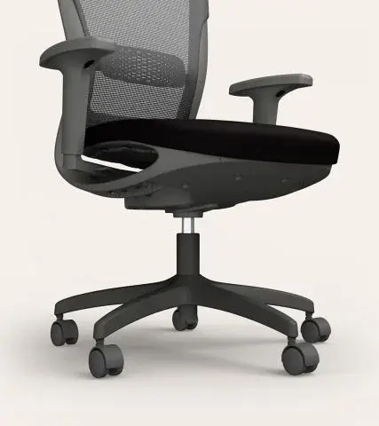 Thumbnail: Godrej Motion Mesh Full Back Knitted Fabric Workstation Chair