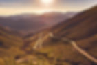 Photo of wild mountainous landscape in Jujuy at sunset