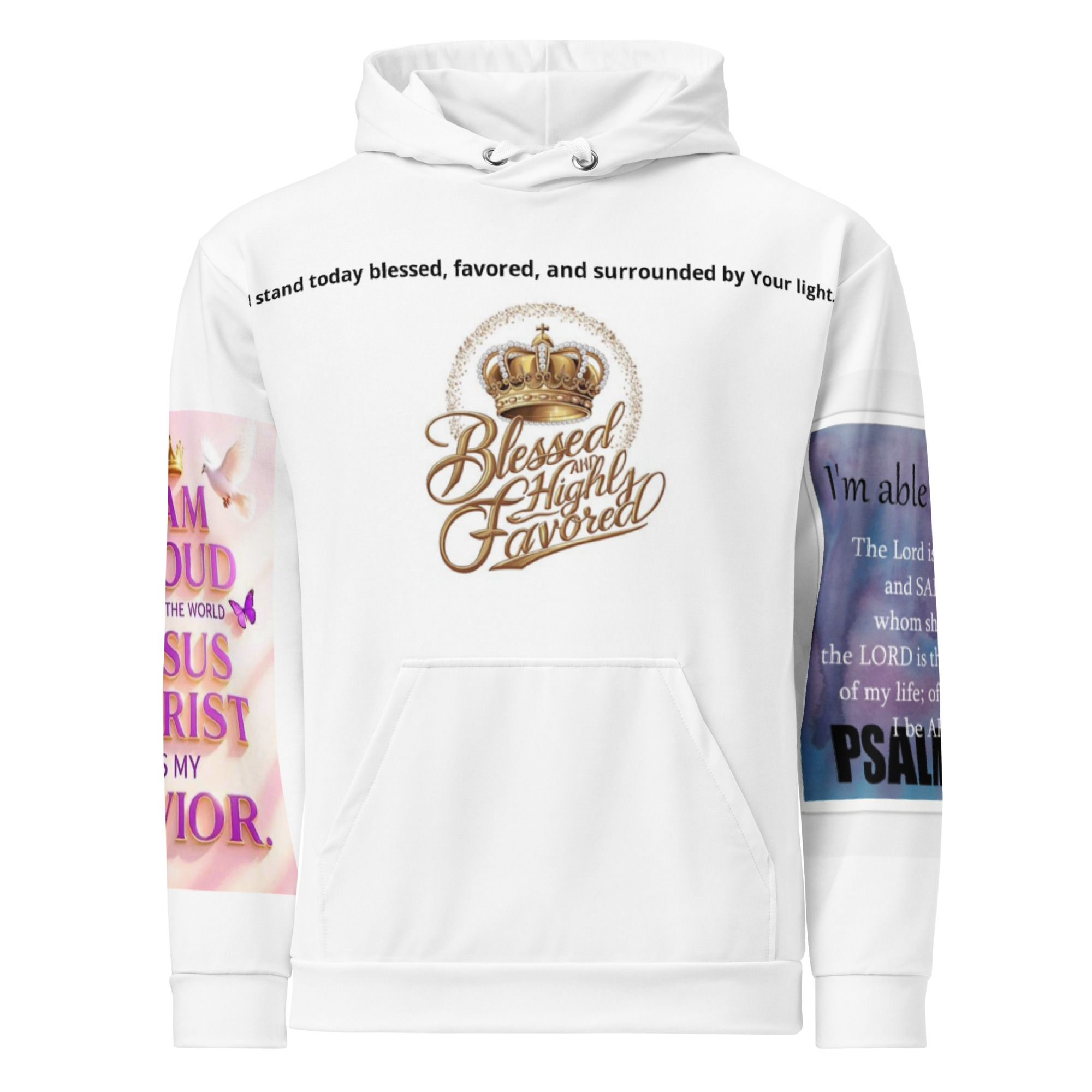 Unisex cotton hoodie