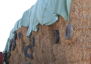 Breathable Hay Tarp for square bales