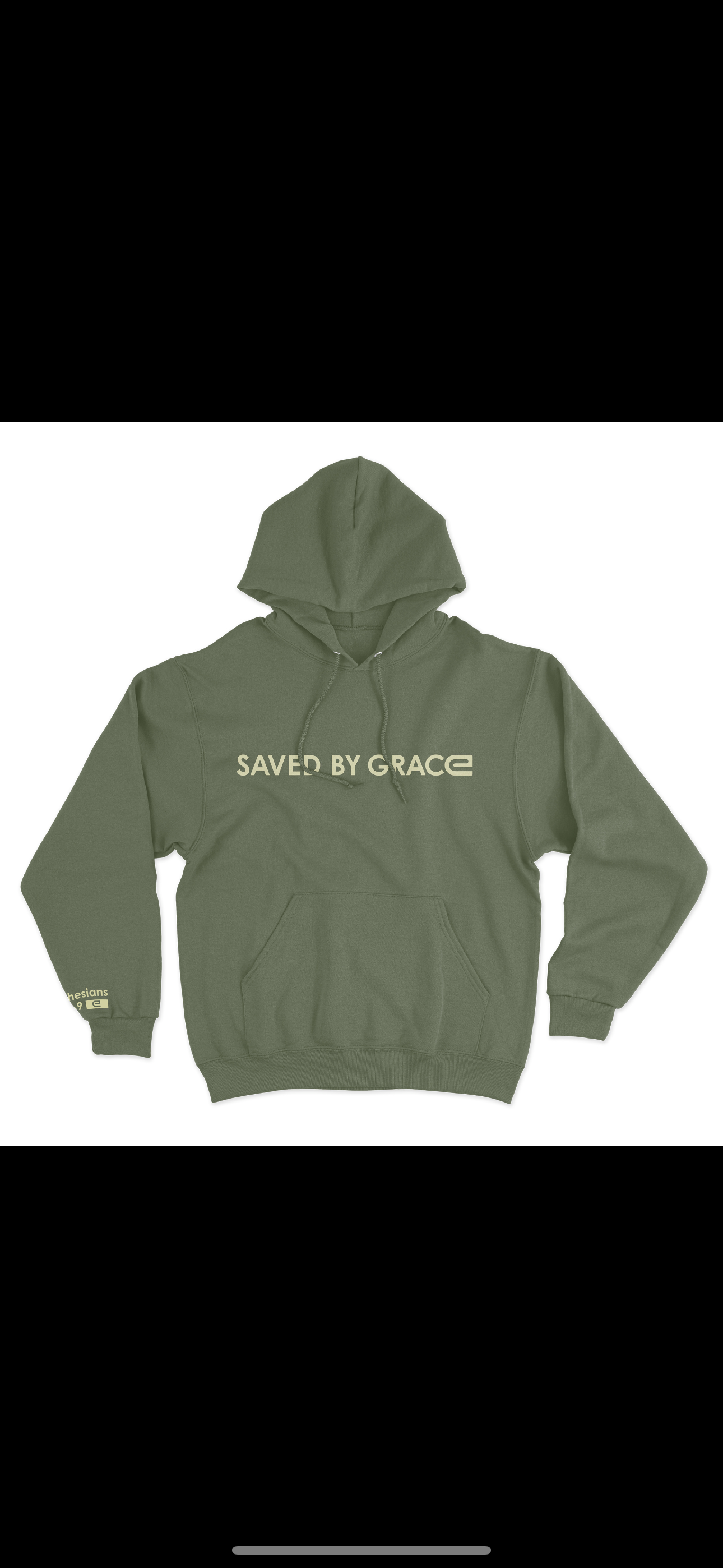 Saved by grace hoodie