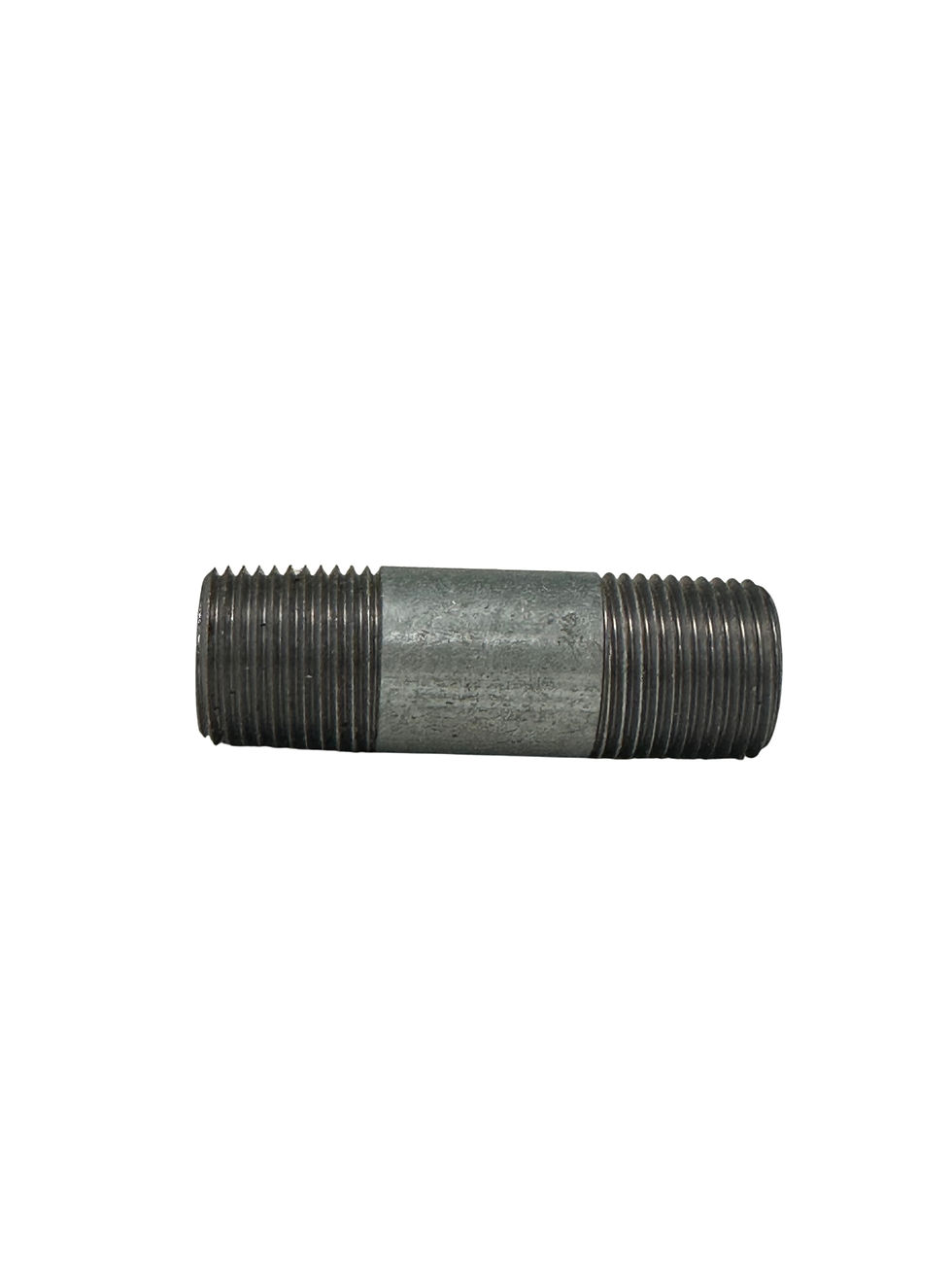 Galvanized Nipple 3/8" x 2" Threaded Pipe Fitting - FT-GAL-38X2