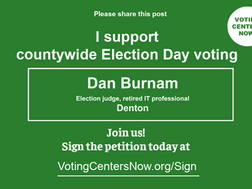 County law forced this judge to turn away 1/4 of the voters at his Election Day location