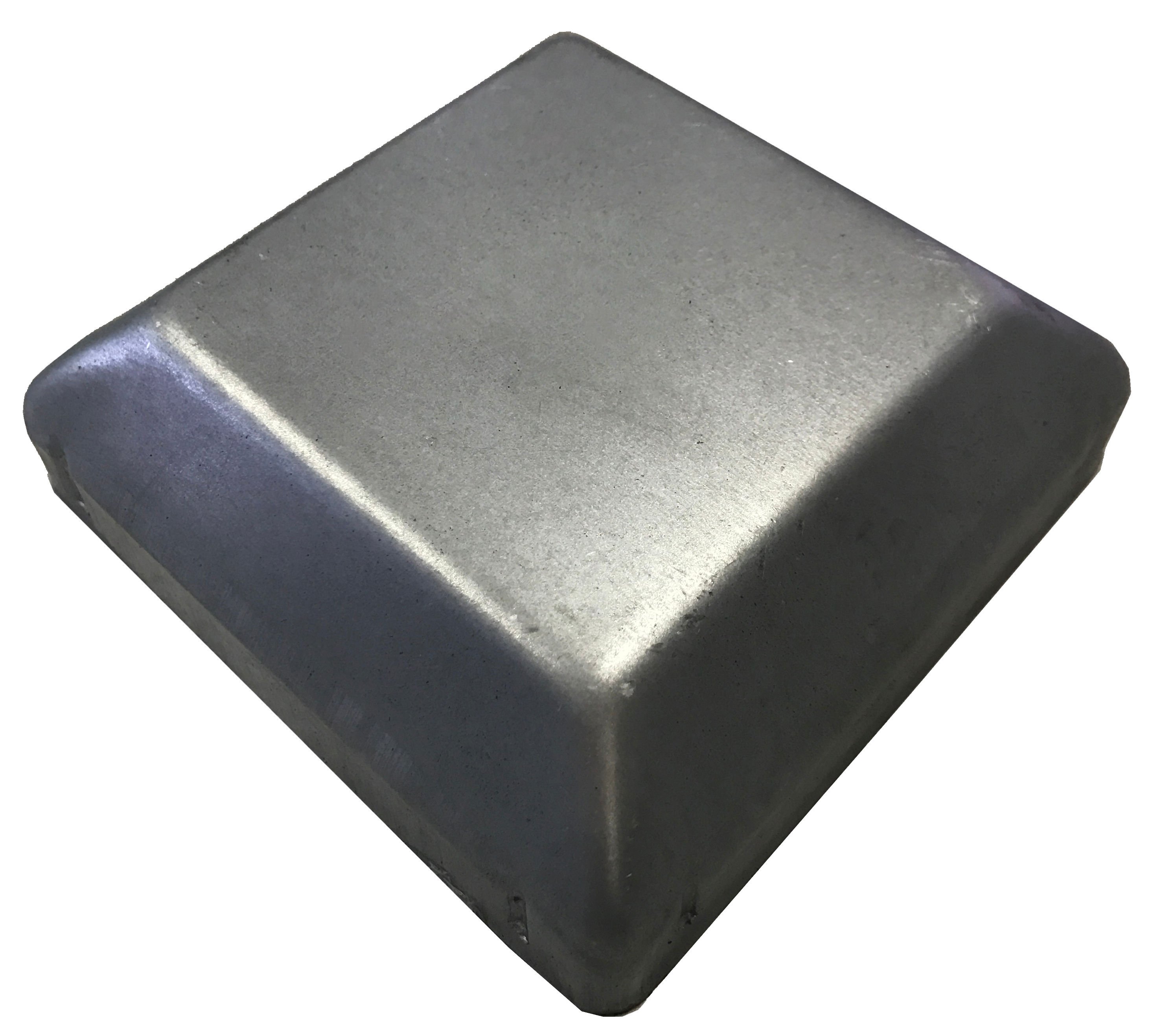 Galvanised Post Cap - Square