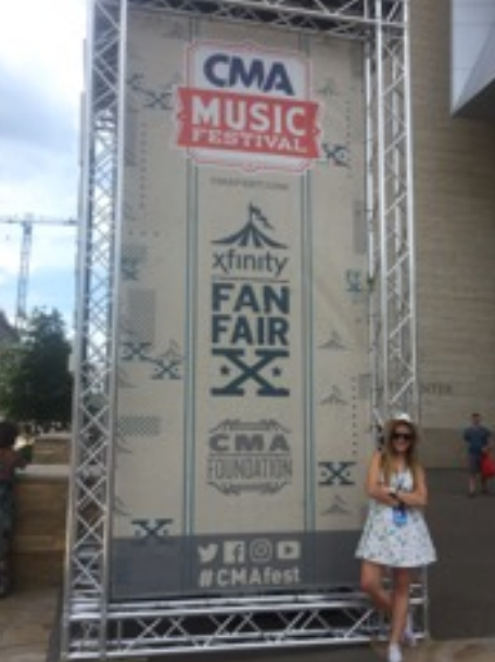 Molly's first official CMA Festival