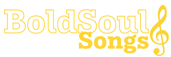 BoldSoulSongs logo representing empowering, inspirational music across genres and creative self-expression.