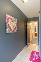 Bathroom Decor donated by Tolin Designs.
