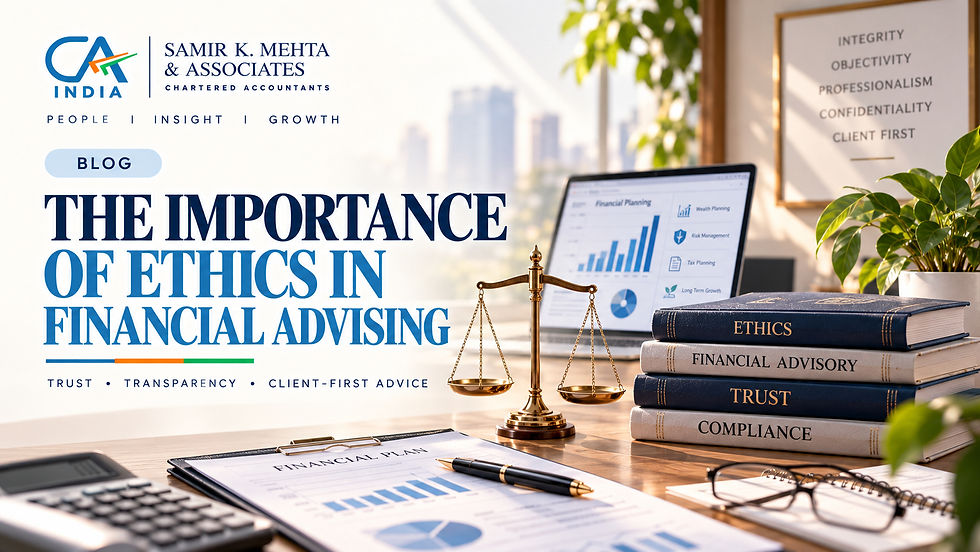 The Importance of Ethics in Financial Advising