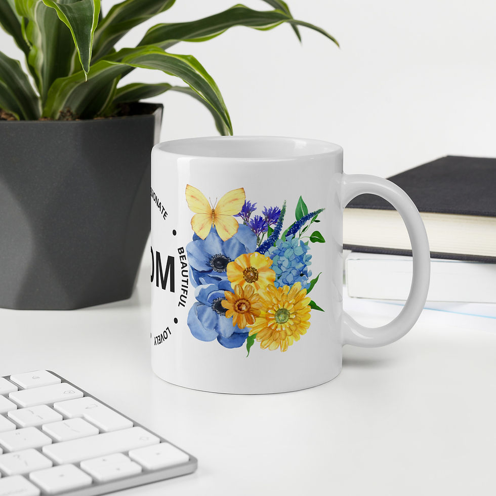 Miniatyrbild: Inspirerande Kaffemugg för Mamma 🌸🦋✨