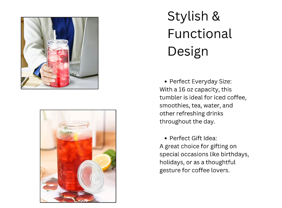 Miniatyrbild: Överallt Elegans – Klar & Elegant Tumbler