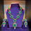 Thumbnail: Premium doublet studded designer polki necklace with earrings 