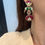 Thumbnail: Fusion contemporary earrings - Ruby 