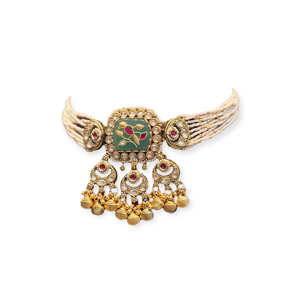 Thumbnail: Heritage necklace and earrings 