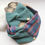 Thumbnail: Infinity Scarf Set duck egg multi plaid