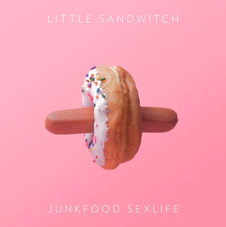 album_cover_hotdog_in_doughnut