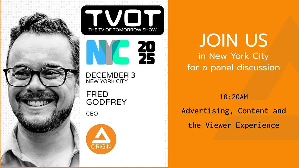 How CTV is Transforming Television Advertising and Content Delivery - A Live Panel Discussion at TVOT NYC 2025
