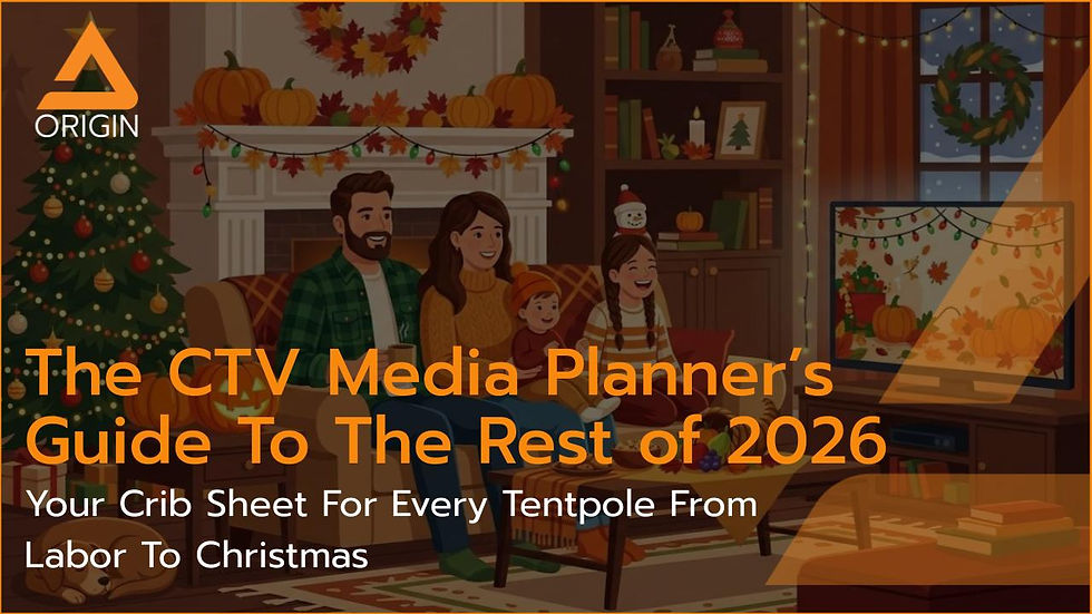 The CTV Media Planner’s Guide to the Rest of 2026