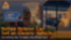 Man sits in a modern living room facing a TV, with a blue car in the garage; ORIGIN logo and EV headline text overlay the scene.