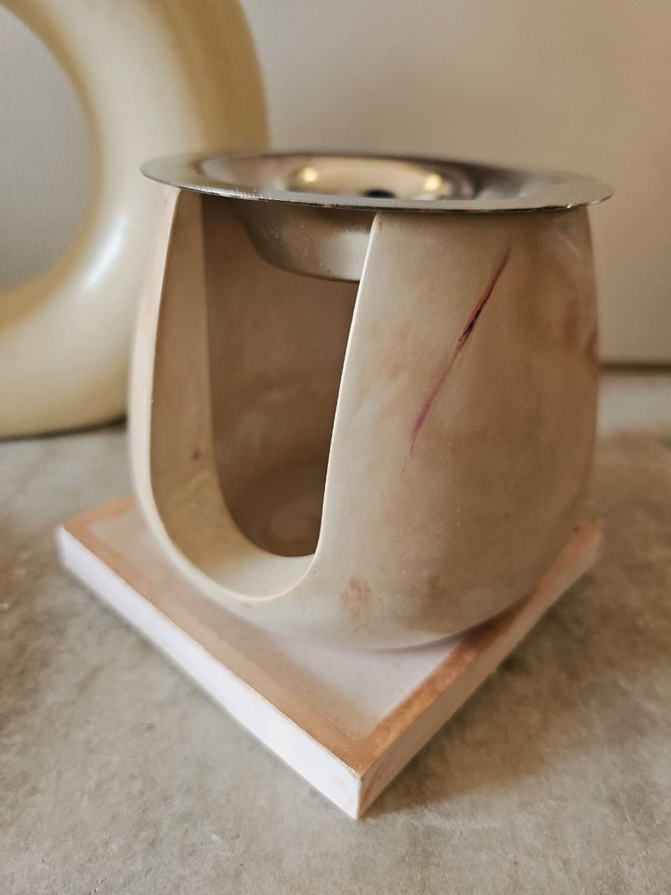 Thumbnail: Aroma Burner Oval Jar - Earthy