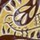 Thumbnail: detail of a bird from the "Cute Little Love Birds in a Tree" 7 Inch Redware Plate - wilzpottery.com item SG1443