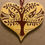 Thumbnail: Love Birds in a Tree Redware ornament #95 - Pennsylvania German