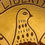 Thumbnail: detail of a sgraffito plate by Denise Wilz in 2025 - view at wilzpottery.com