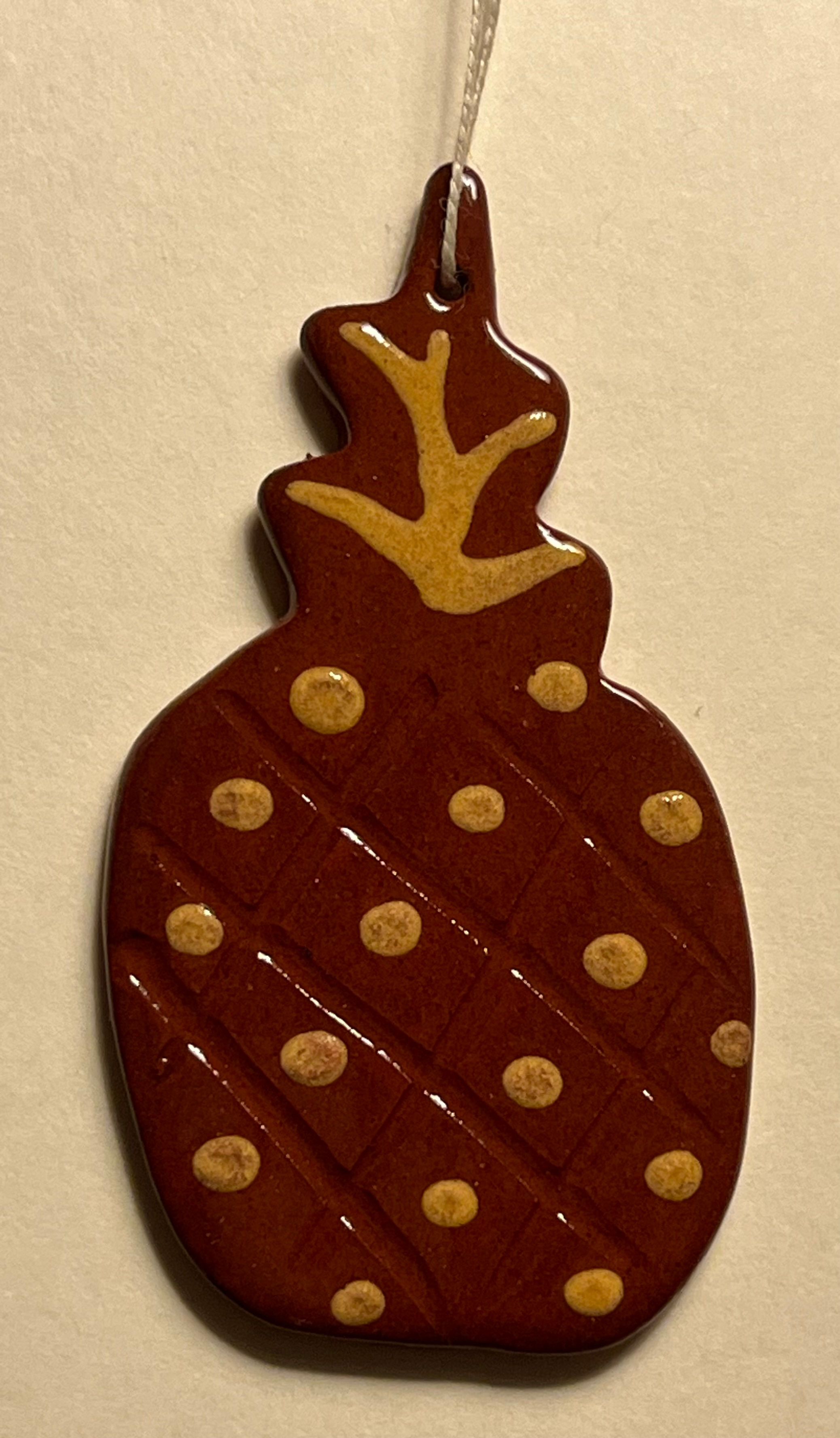 Pineapple Feather Tree Ornament