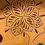 Thumbnail: Detail of Big Flower - Platter 12 inches wide 9 inches tall - SG1420