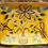 Thumbnail: 12 inch by 9 inch sgraffito bowl - handbuilt and drape-molded - by Denise Wilz - wilzpottery.com item SG1451