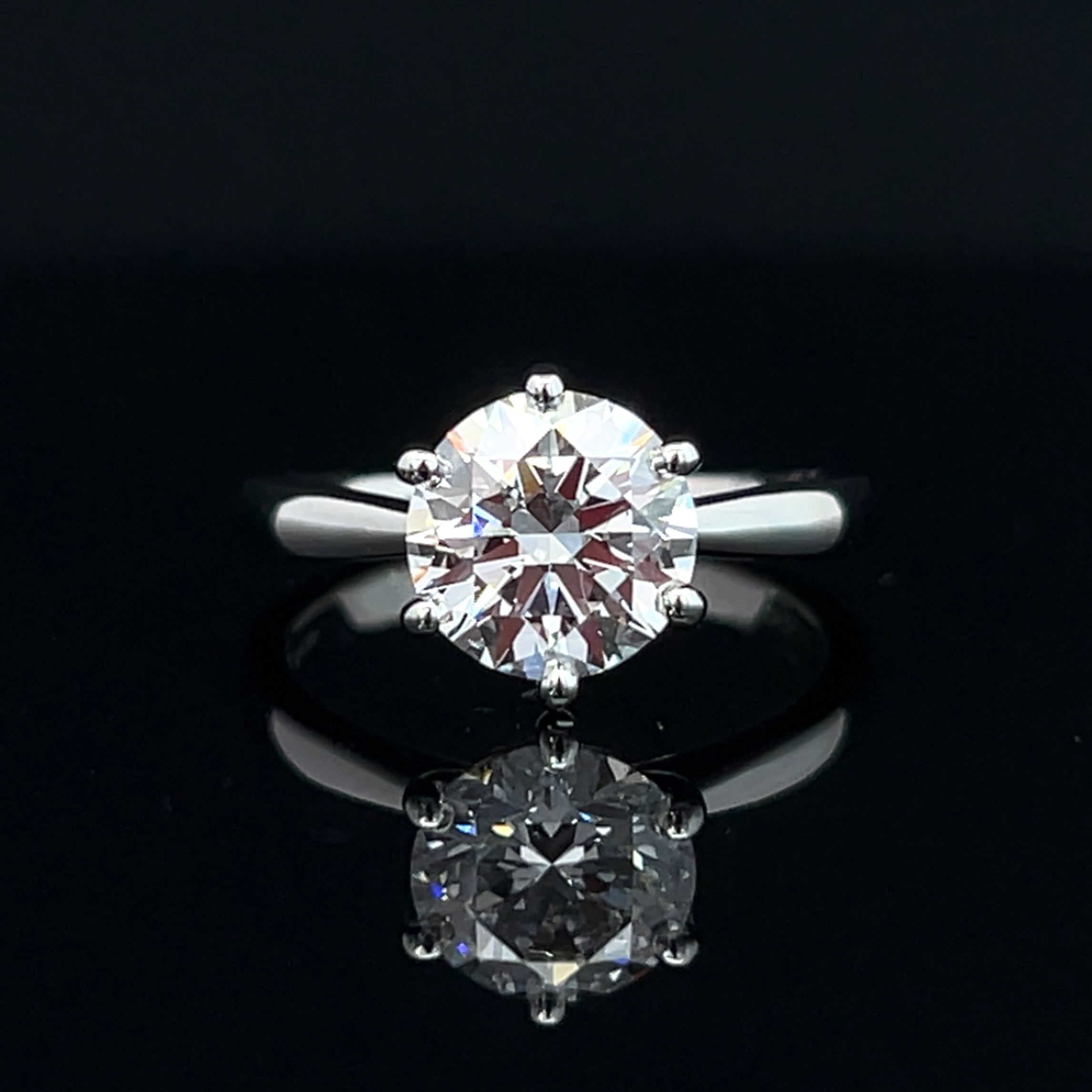 2ct Diamond Solitaire Ring