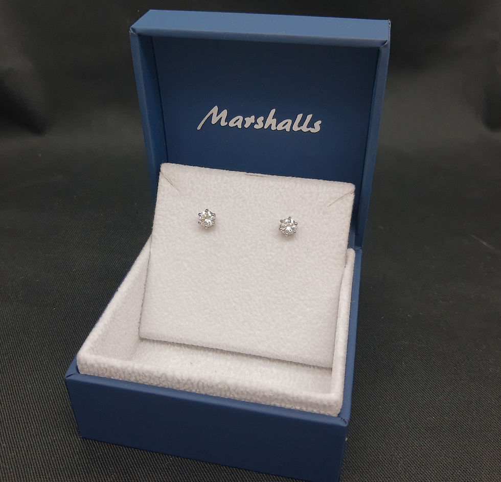 Thumbnail: 1ct Diamond Platinum Studs