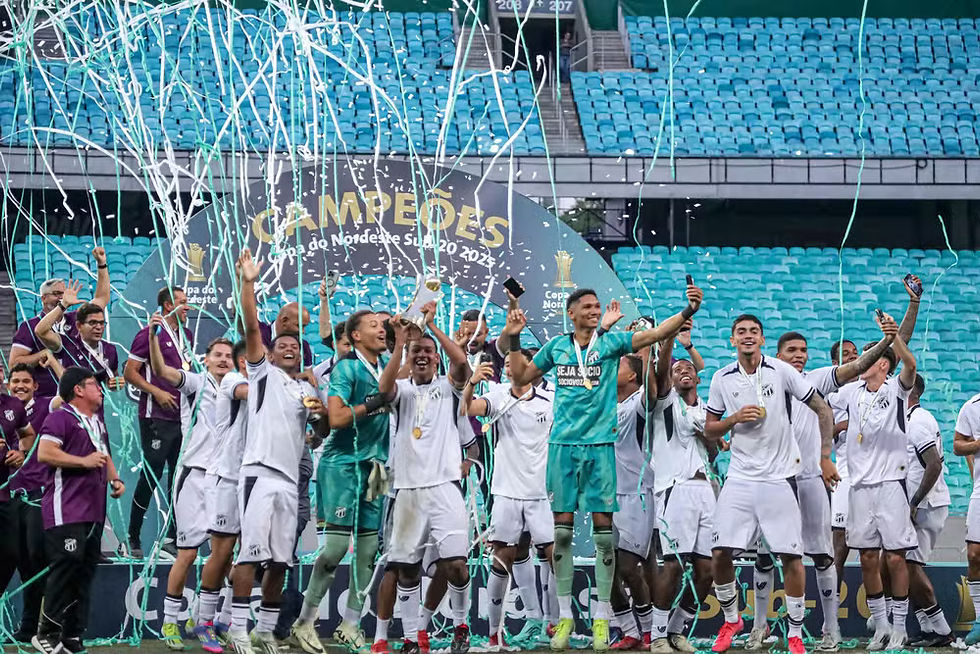 Ceará é o atual campeão da Copa do Nordeste sub-20 de 2025 — Foto: Maurícia da Matta | CBF