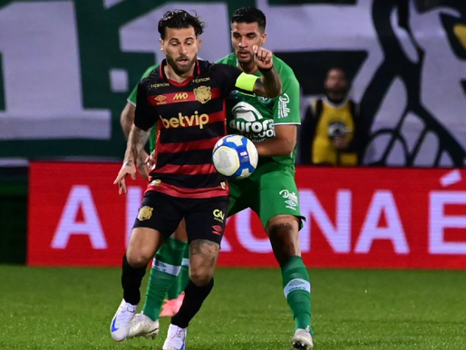 Sport sofre gol no último minuto do jogo e fica no empate contra a Chapecoense