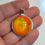 Thumbnail: Round Pendant - yellow and orange