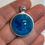 Thumbnail: Round Pendant - blue