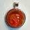 Thumbnail: Round Pendant - orange/peach