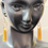 Thumbnail: Earrings - gold glitter and clear