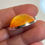 Thumbnail: Round Pendant - yellow and orange