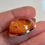 Thumbnail: Round Pendant - orange/peach