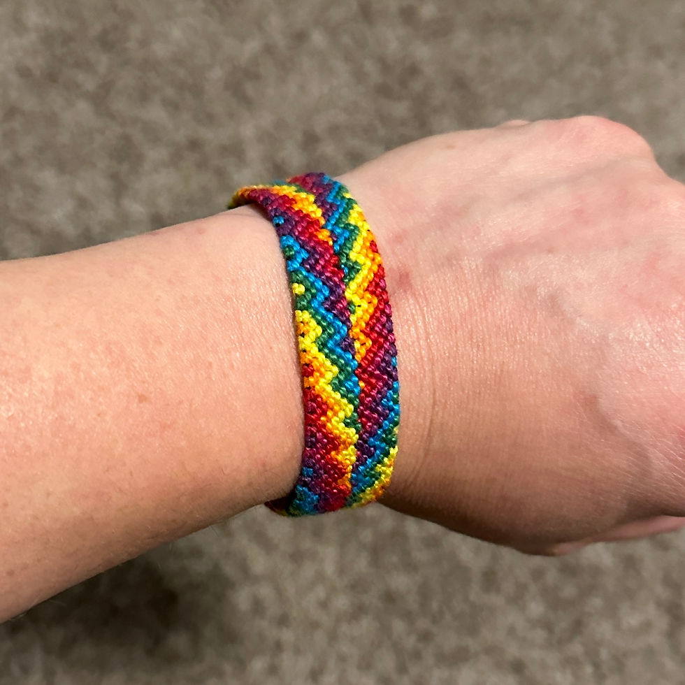 Thumbnail: Friendship Bracelet - rainbow