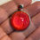 Thumbnail: Round Pendant - strawberry