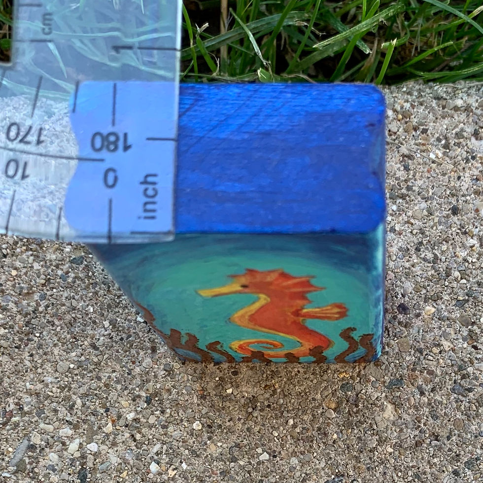 Thumbnail: Mini Painting - Seahorse
