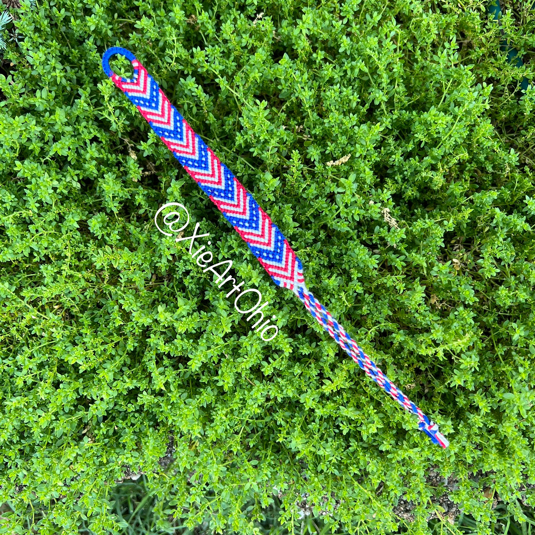 Friendship Bracelet - patriotic