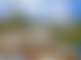 Cobblestone street in Óbidos with white houses and yellow flowers