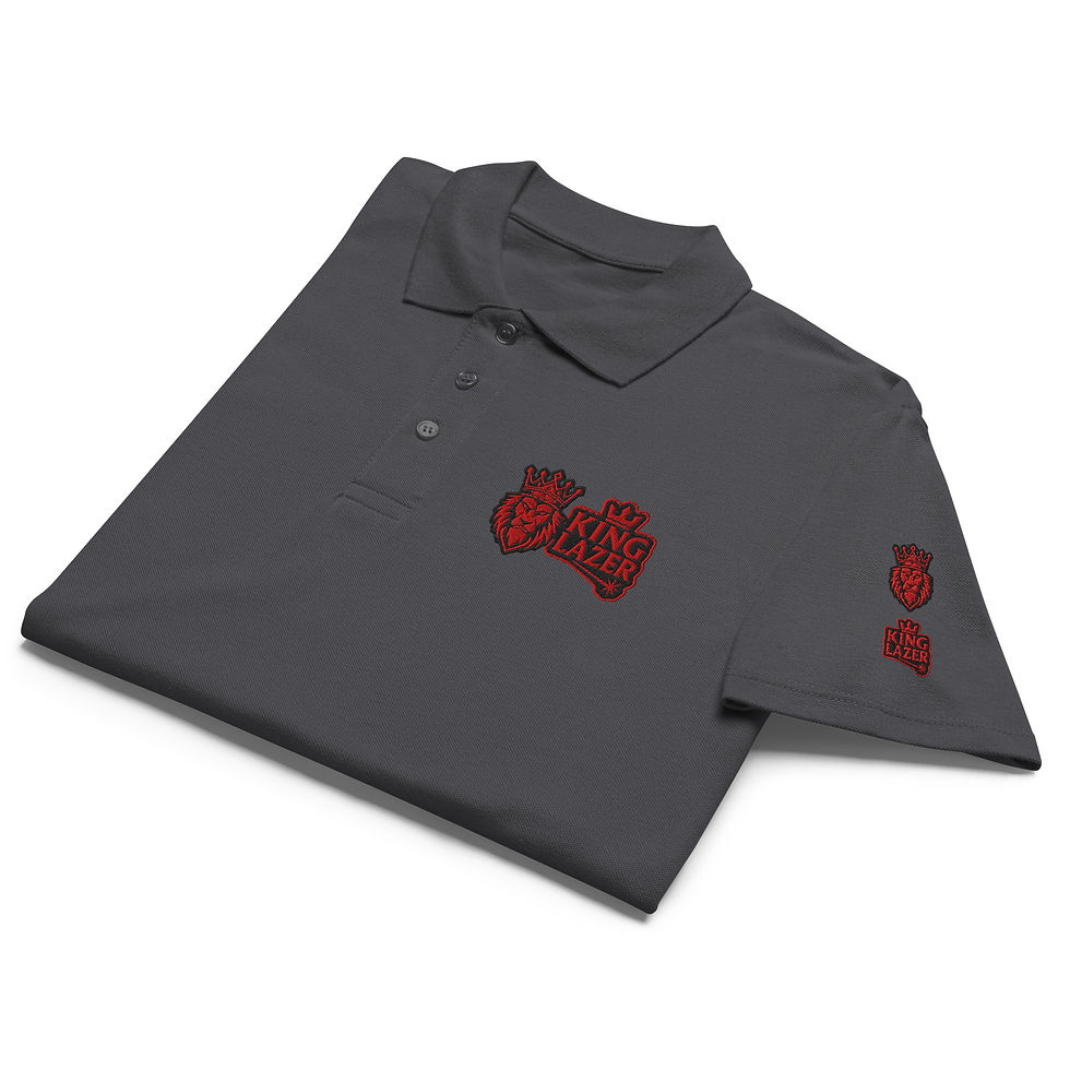 Thumbnail: King Lazer Premium pique polo shirt
