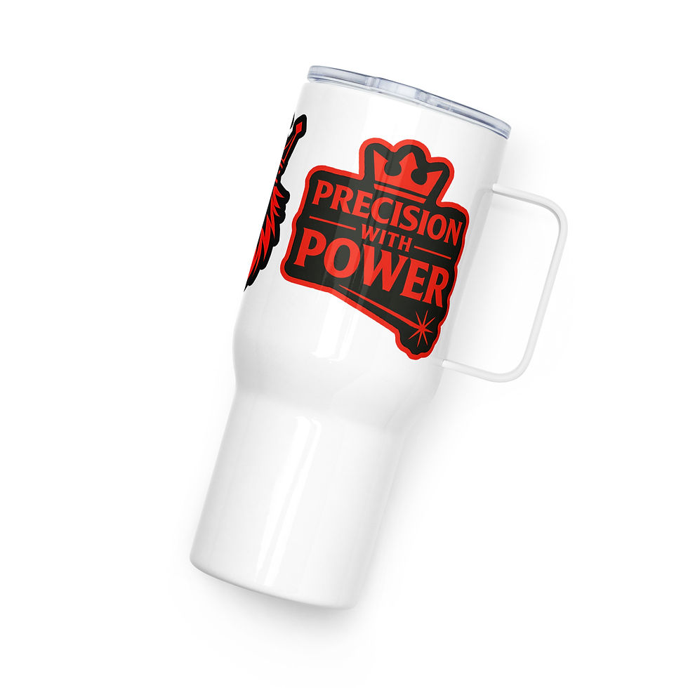 Thumbnail: Travel mug with a handle